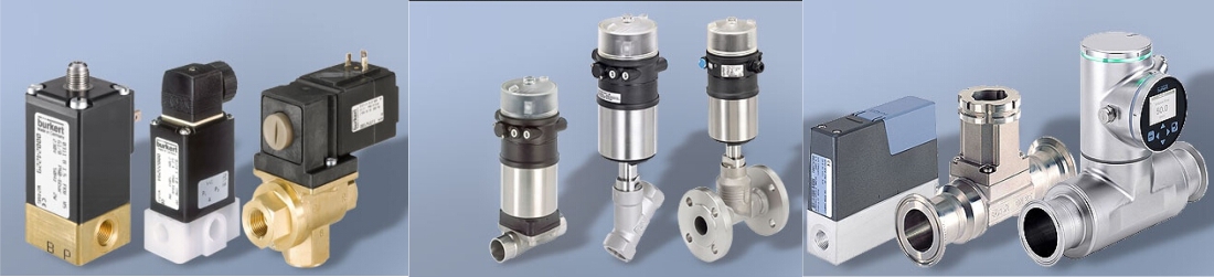 burkert Available Instrumentation